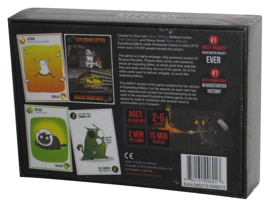 Exploding Kittens (2015) NSFW Deck Card Game