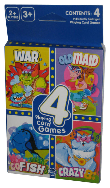 TCG Toys War Old Maid Go Fish & Crazy 8's (2021) Playing Card Game Pack