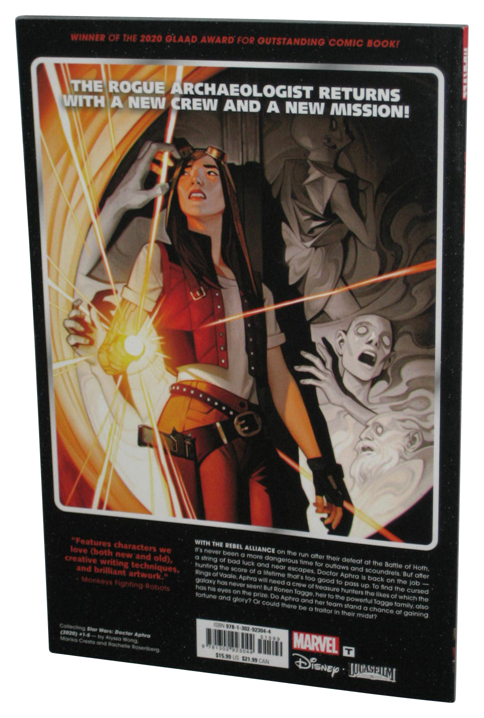 Star Wars Doctor Aphra Vol. 1 (2021) Marvel Fortune and Fate Paperback Book