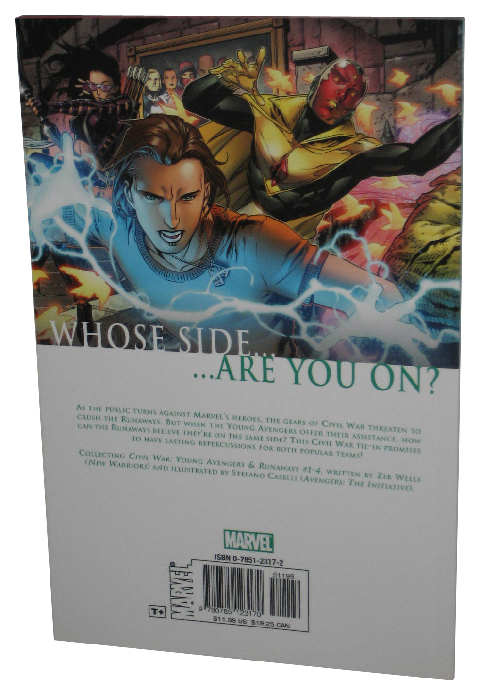 Marvel Civil War Young Avengers & Runaways (2007) Paperback Book