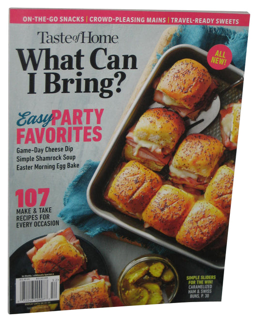 Taste of Home What Can I Bring 2025 Magazine Book - (Easy Part Favorites)