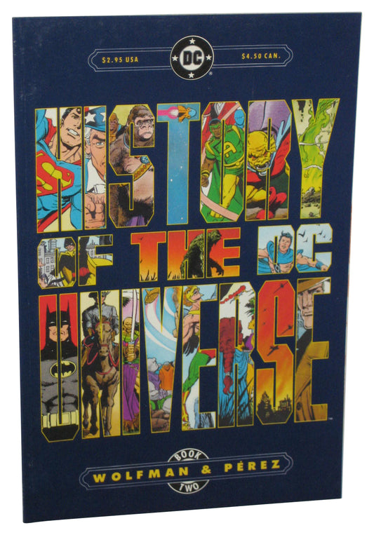 DC Comics History of The DC Universe Vol. 2 (1986) Paperback Book
