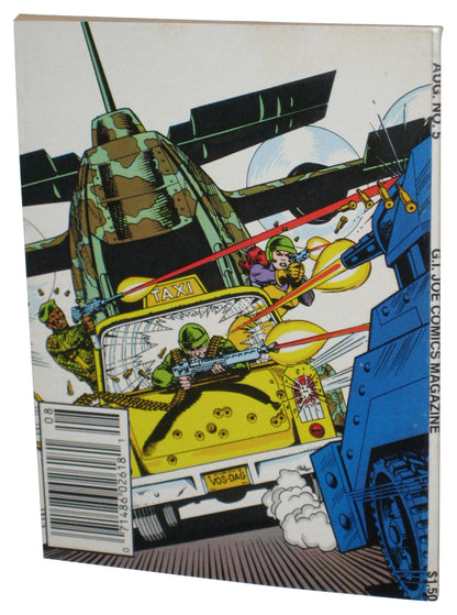 Marvel Comics GI Joe Aug No. 5 (1987) Small Mini Magazine Book