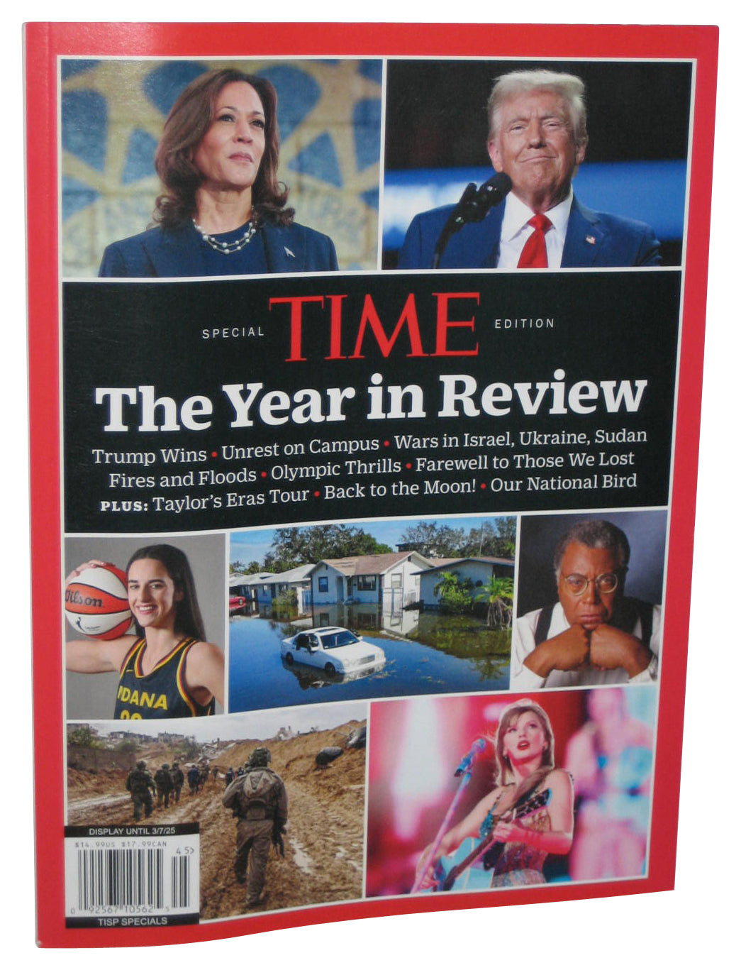 TIME The Year In Review Special Edition (2025) Magazine Book