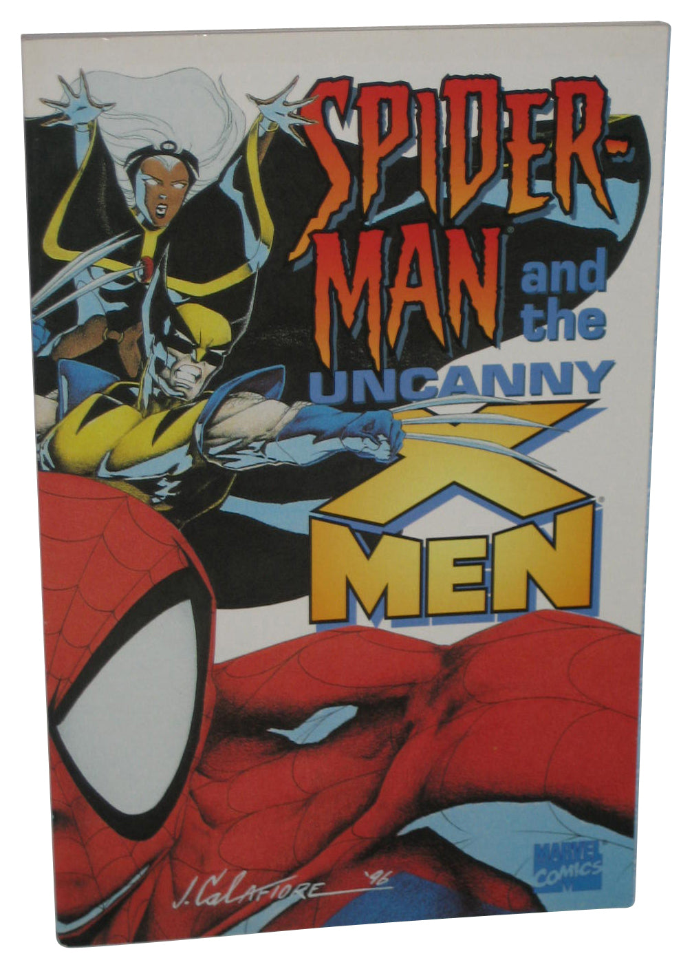 Marvel Spider-Man And The Uncanny X-Men (1996) Paperback Book