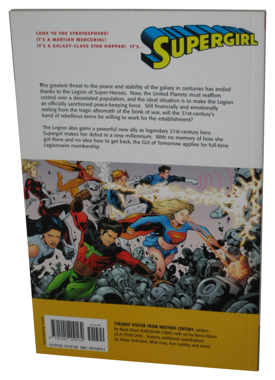 DC Supergirl And The Legion of Super-Heroes Vol. 3 Strange Visitor From Another Century (2006) Paperback Book