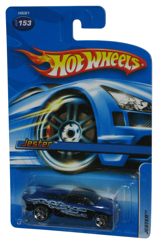 Hot Wheels Jester (2005) Blue Die-Cast Toy Car #153 - (Top Roof Blue)