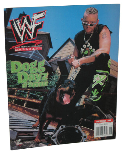 WWF Wrestling September 1999 Magazine Book - (Dogg Dayz of Summer Cover)