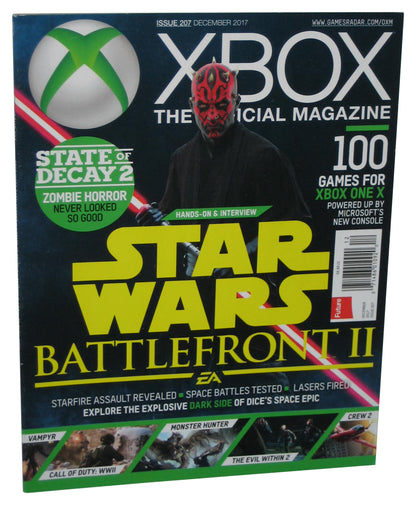 Xbox December 2017 Official Magazine Book Issue #207 - (Star Wars Battlefront II Cover)