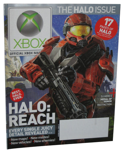 Xbox October 2010 Official Magazine Book Issue #114 - (Halo Reach Cover)