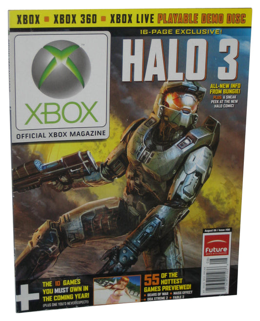 Xbox August 2006 Official Magazine Book Issue #60 - (Halo 3 Cover)