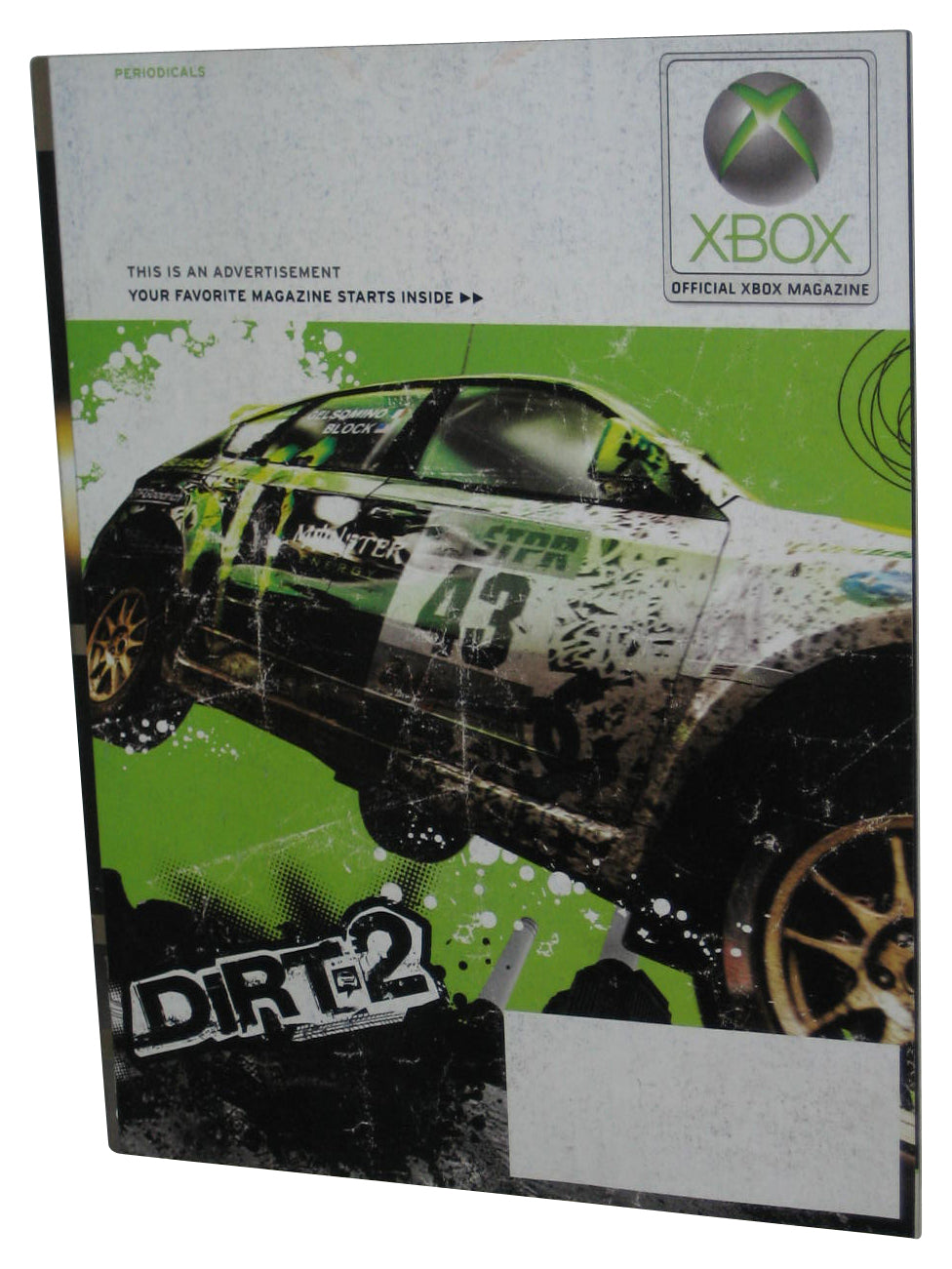 Xbox October 2009 Official Magazine Book Issue #101 - (Halo 3 ODST Cover w/ Dirt 2 Advertisement)