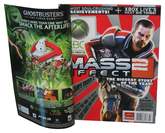 Xbox July 2009 Official Magazine Book Issue #98 - (Mass Effect 2 Cover w/ Ghostbusters Advertisement)