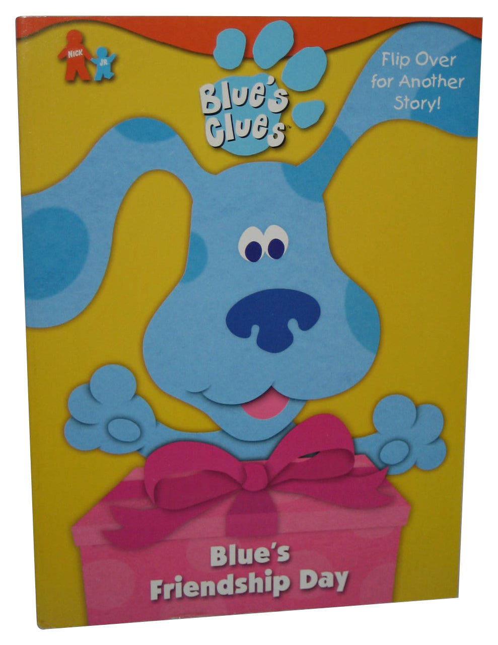 Blue's Clue's Friendship Day & What's Blue Building Flip Over Story Paperback Book