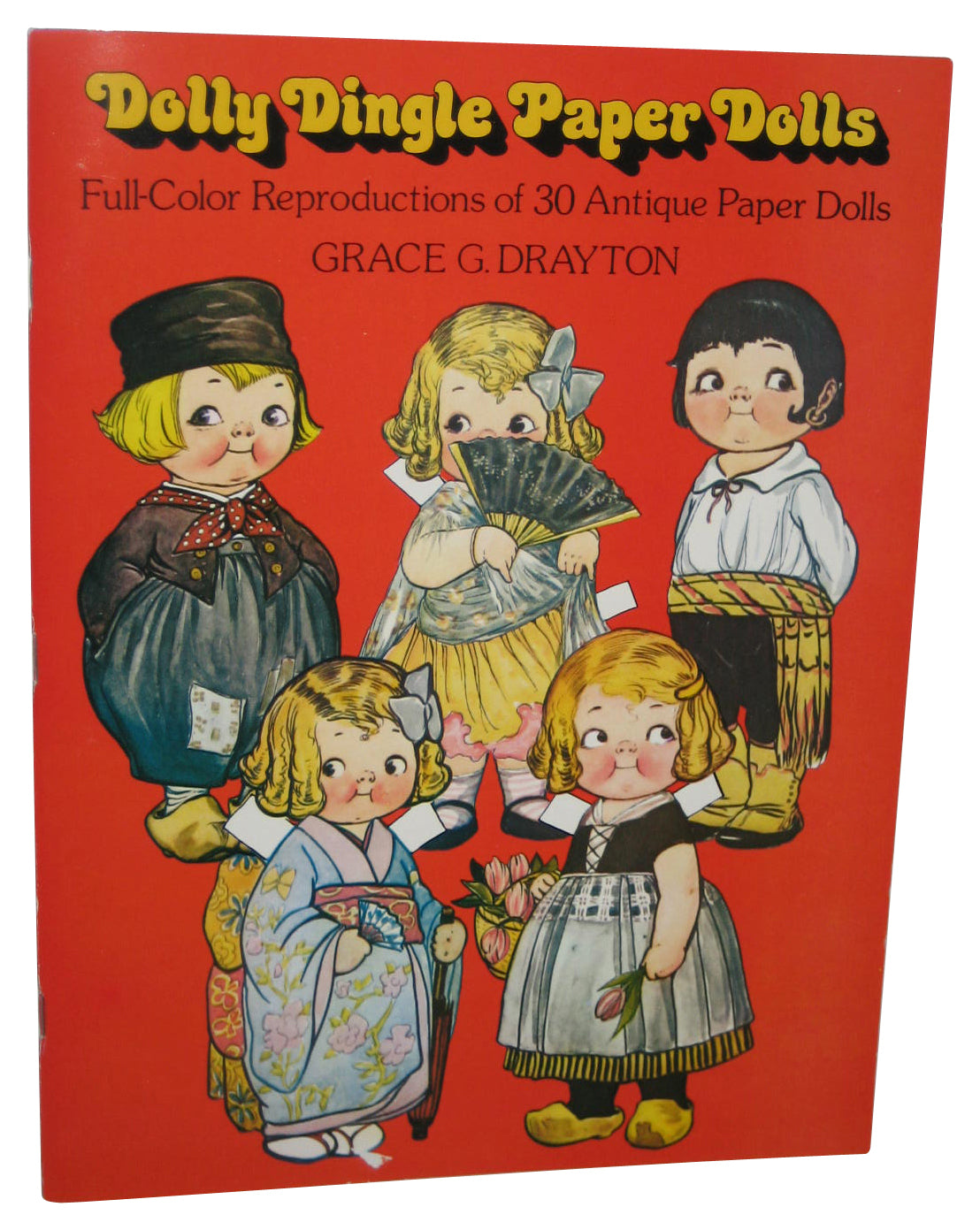 Dolly Dingle Paper Dolls (1978) Paperback Book - (Grace G. Drayton)