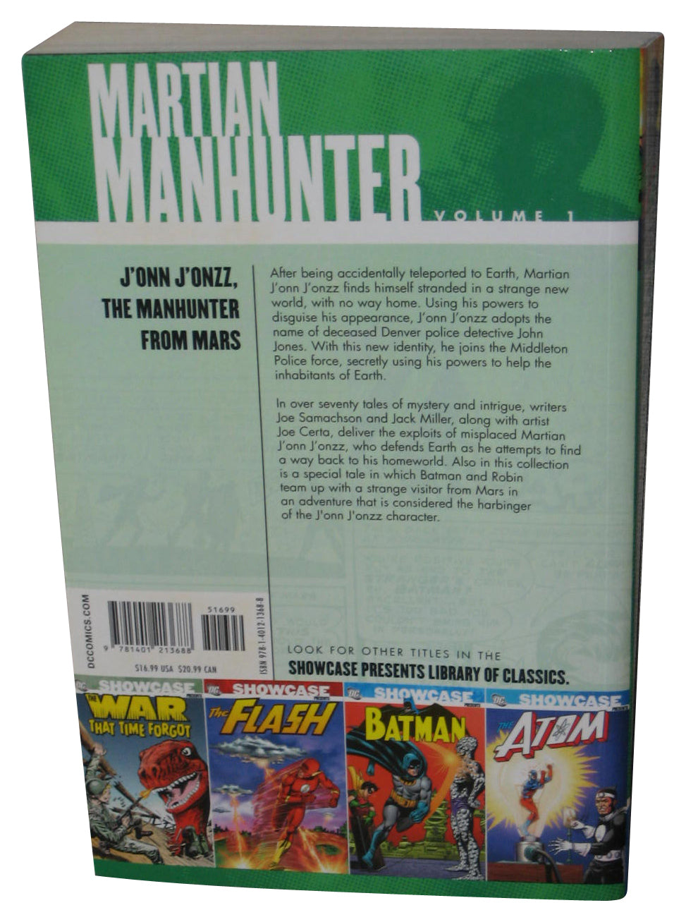 DC Comics Showcase Presents Martian Manhunter Vol. 1 (2007) Paperback Book