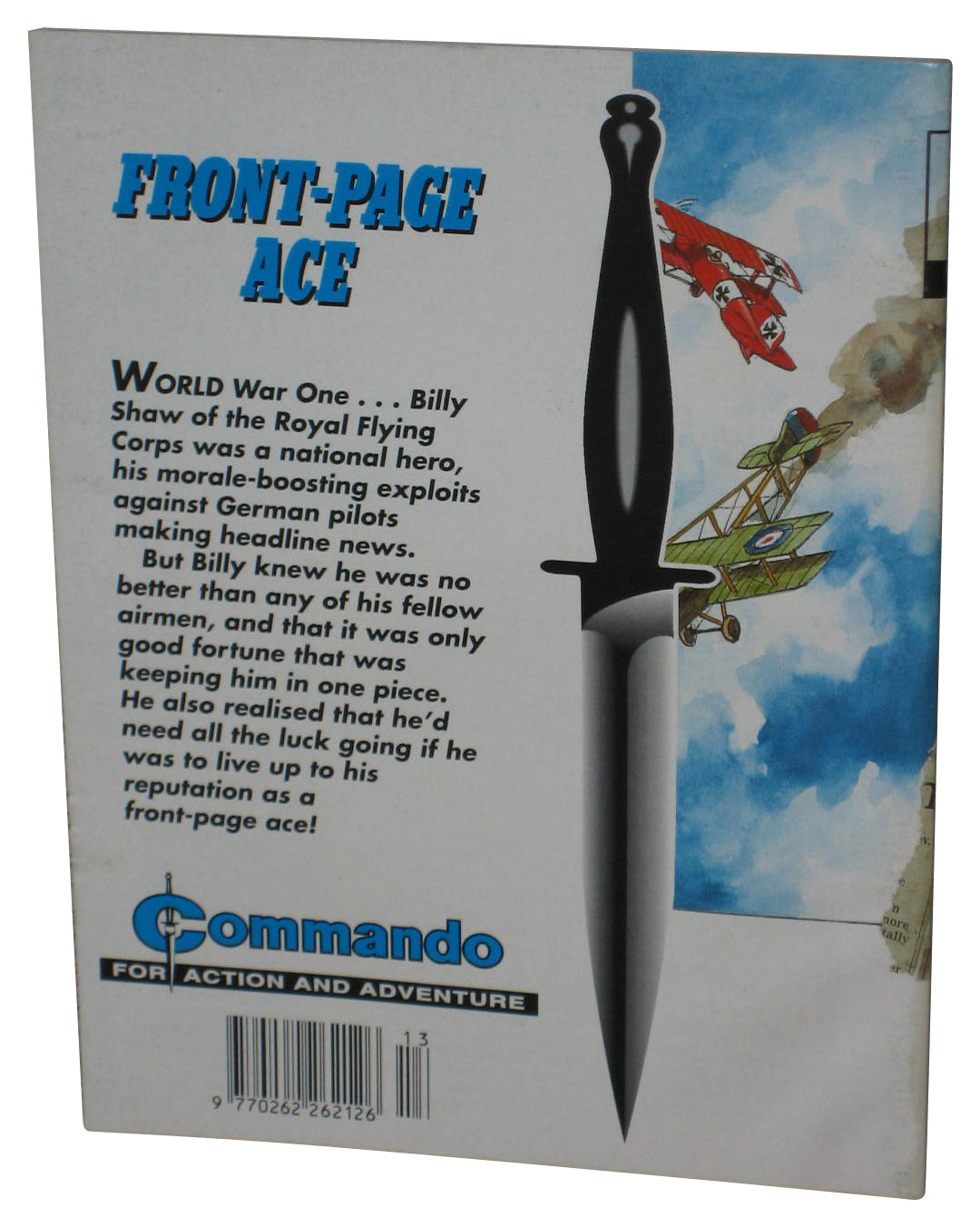 Command For Action And Adventure Front-Page Ace Paperback Book #3829