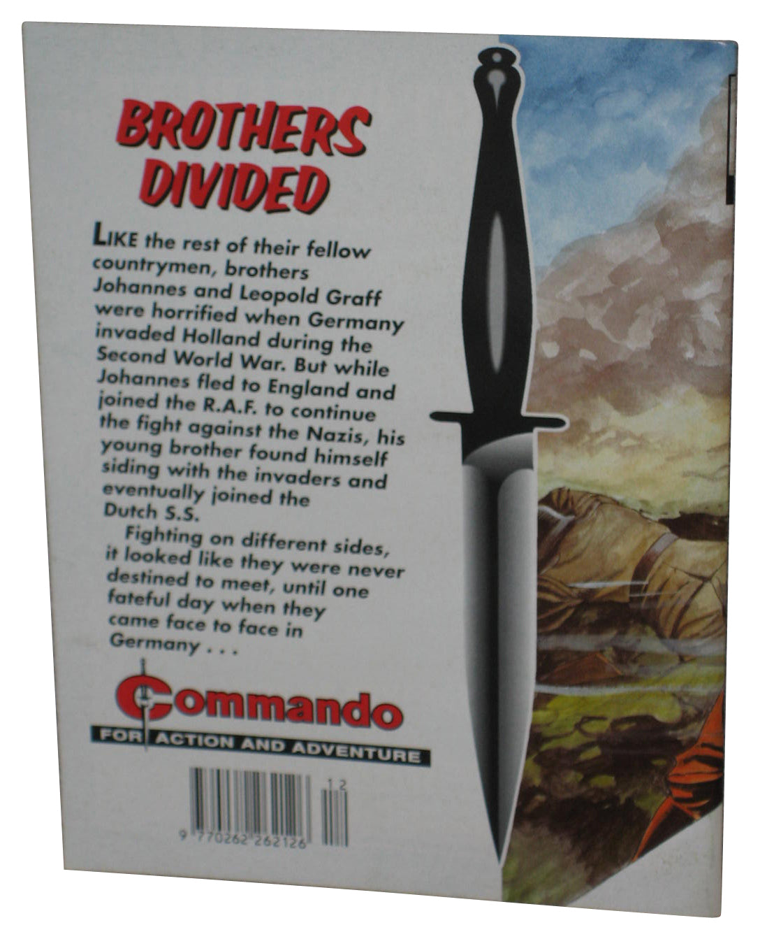 Command For Action And Adventure Brothers Divided Paperback Book #3822