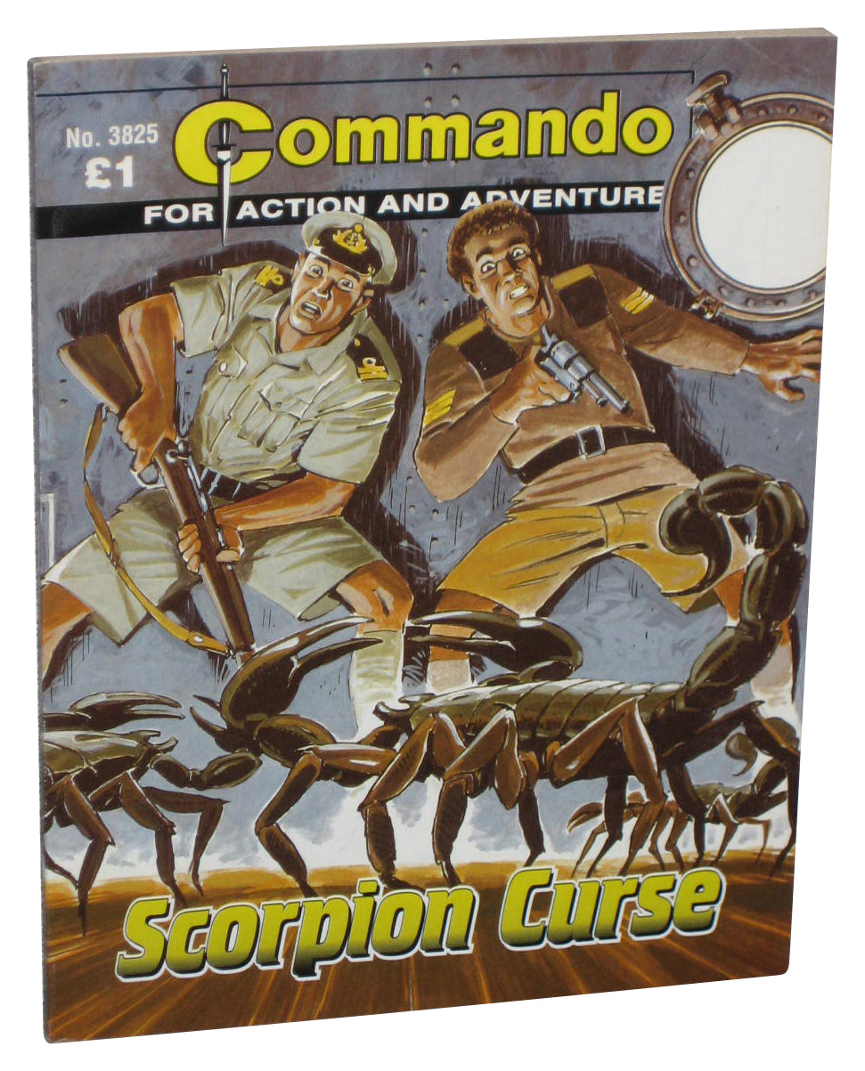 Command For Action And Adventure Scorpion Curse Paperback Book #3825