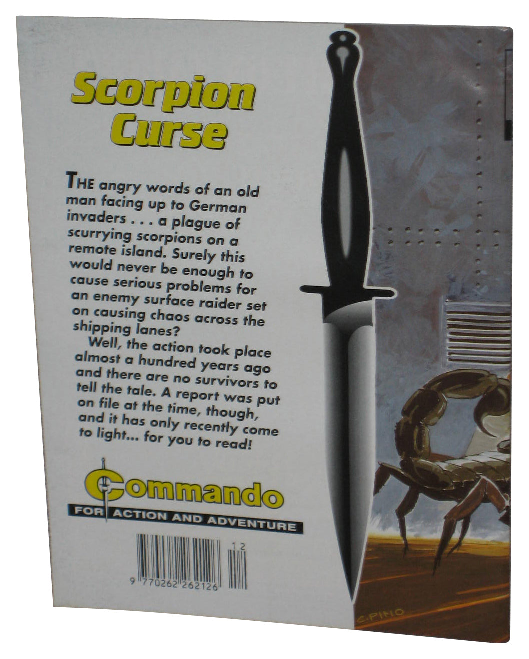 Command For Action And Adventure Scorpion Curse Paperback Book #3825