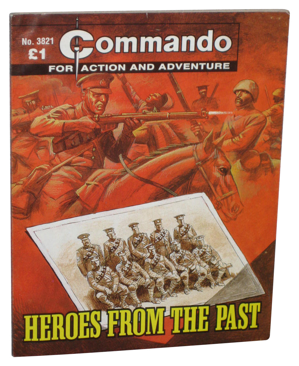 Command For Action And Adventure Heroes From The Past Paperback Book #3821