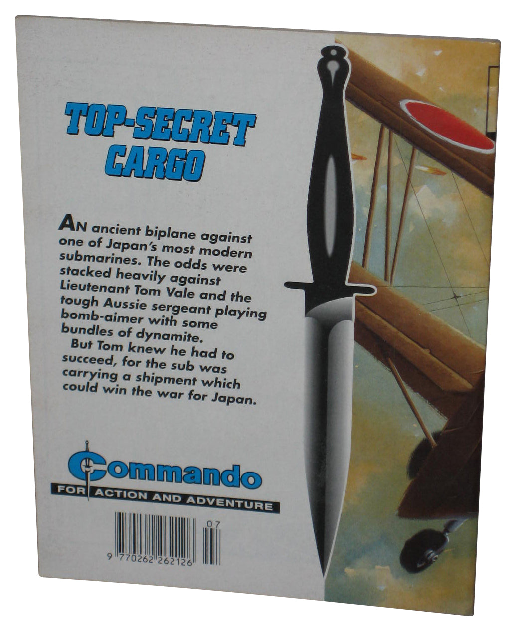 Command For Action And Adventure Top-Secret Cargo Paperback Book #3803