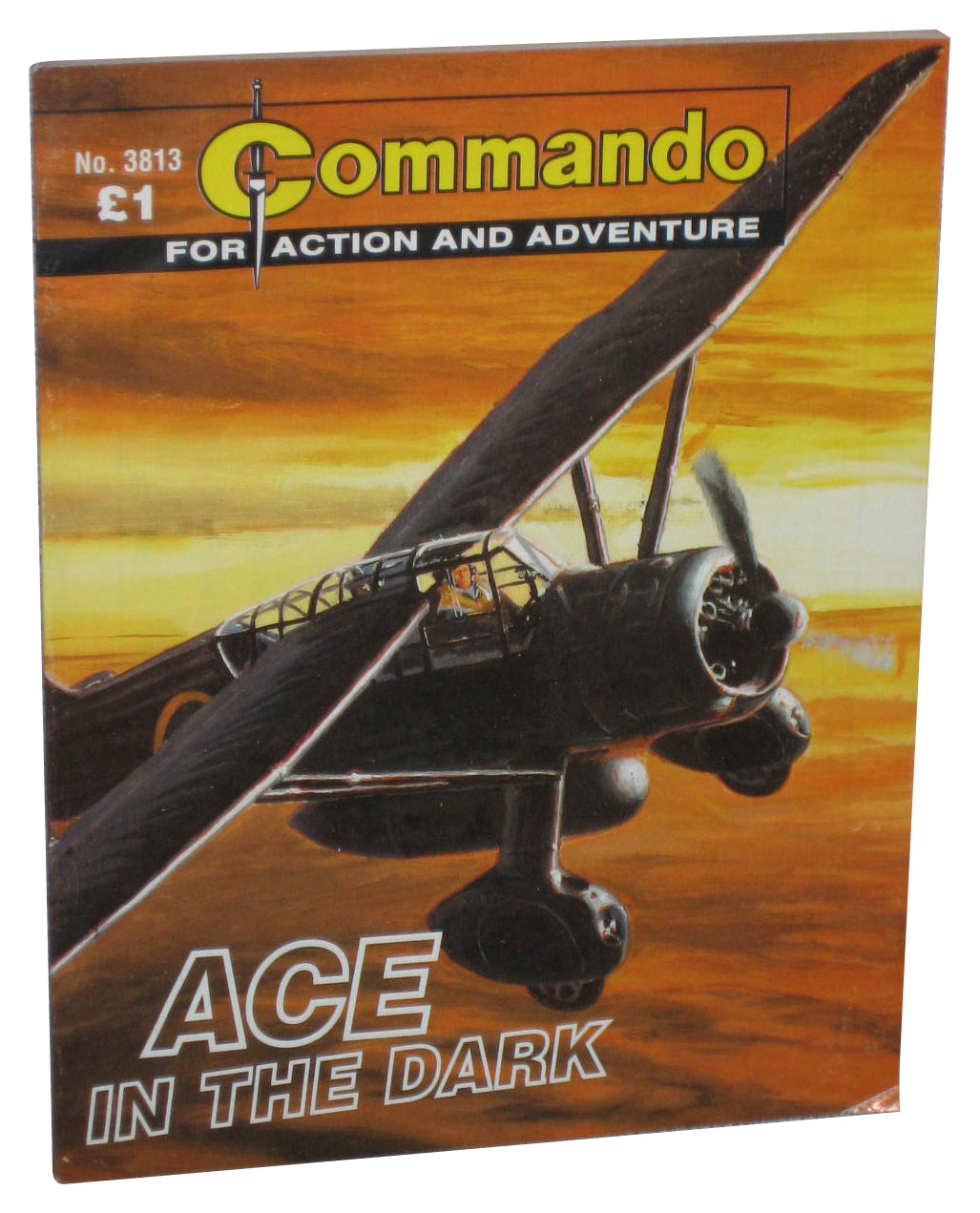 Command For Action And Adventure Ace In The Dark Paperback Book #3813