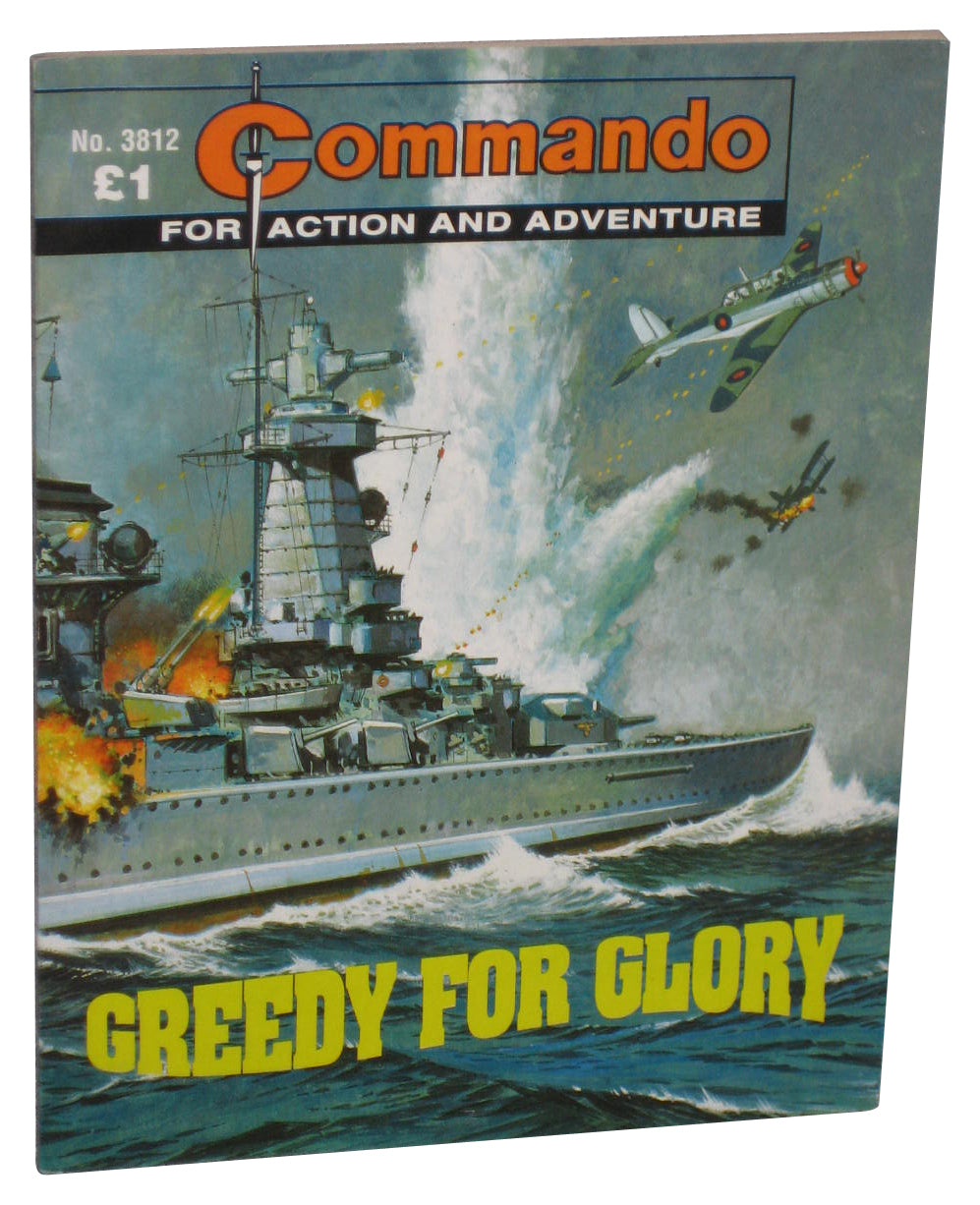 Command For Action And Adventure Greedy For Glory Paperback Book #3812
