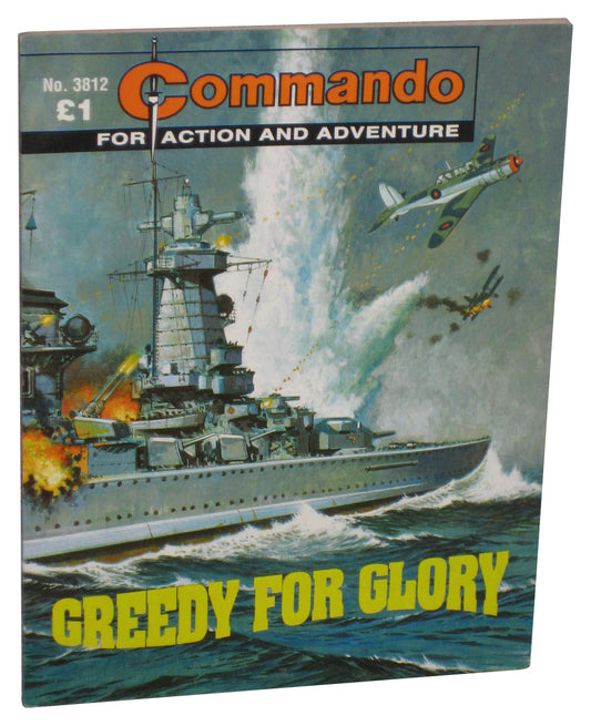 Command For Action And Adventure Greedy For Glory Paperback Book #3812