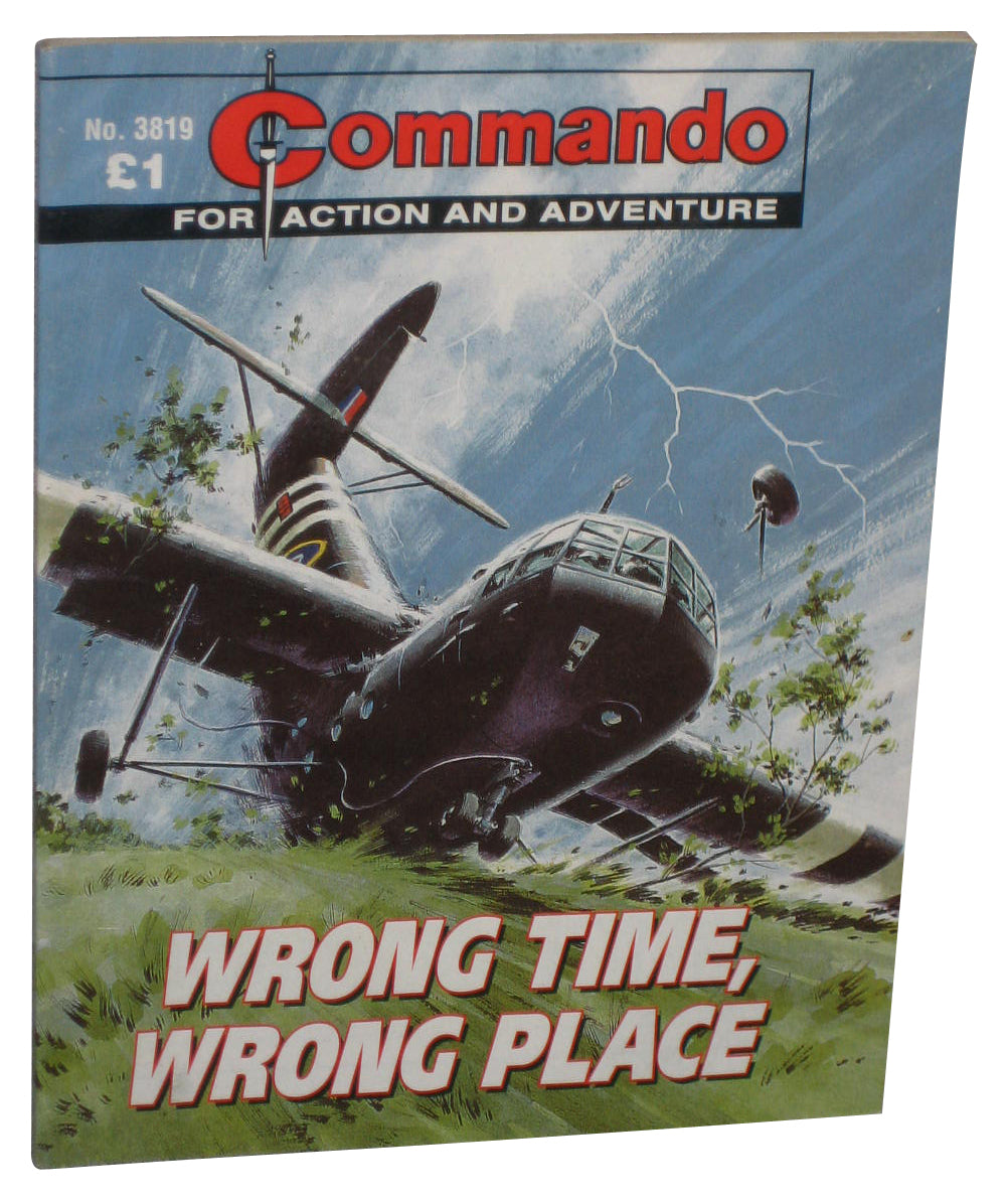 Command For Action And Adventure Wrong Time Wrong Place Paperback Book #3814