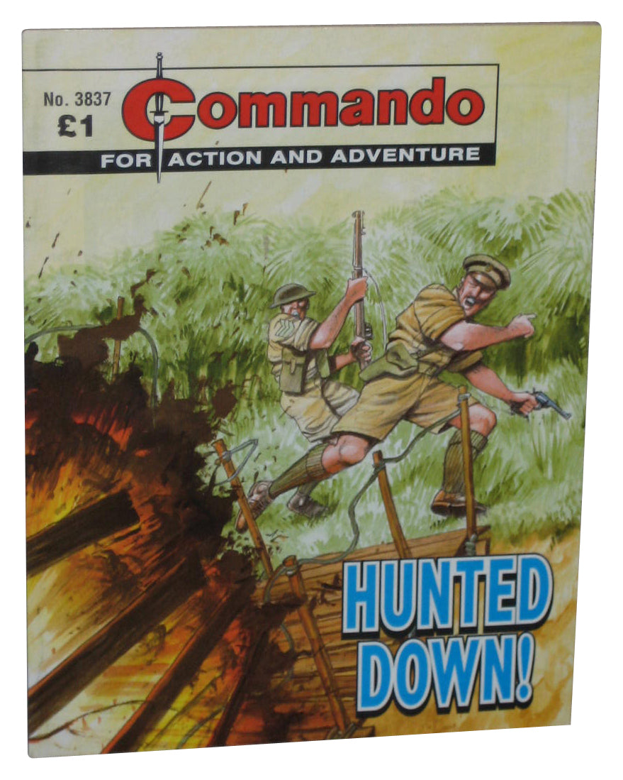 Command For Action And Adventure Hunted Down! Paperback Book #3837