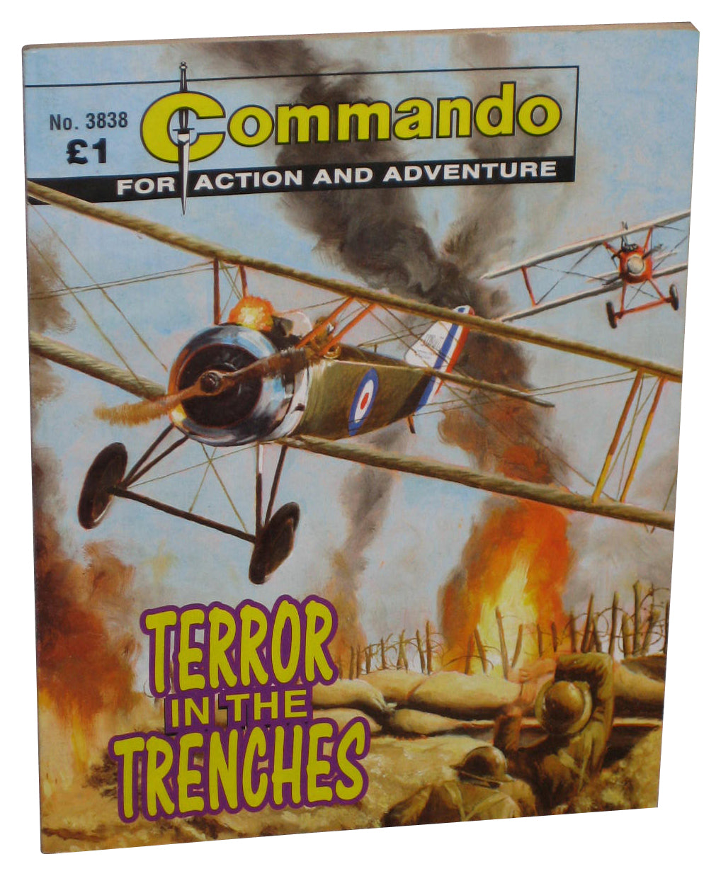 Command For Action And Adventure Terror In The Trenches Paperback Book #3838