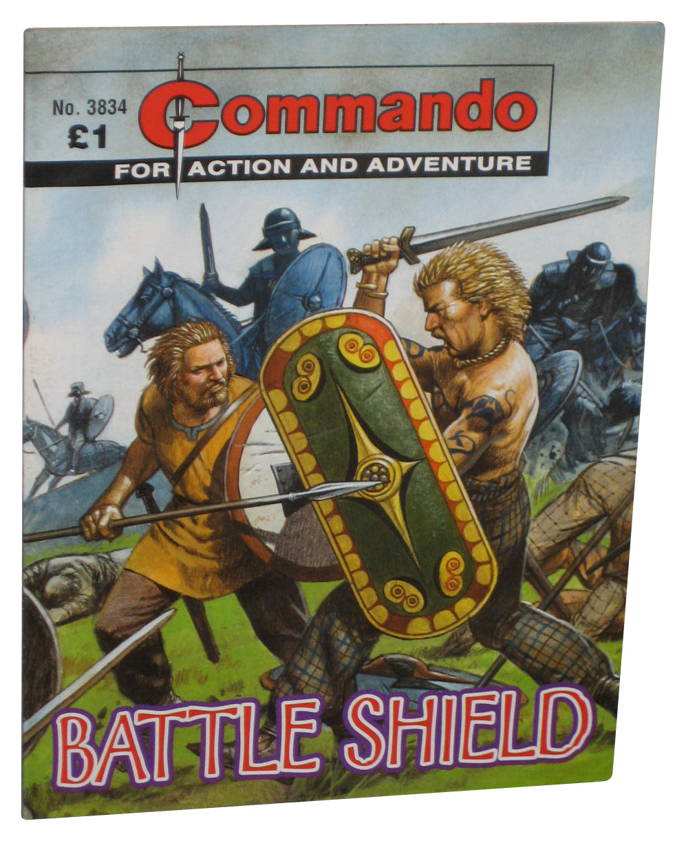 Command For Action And Adventure Battle Shield Paperback Book #3834