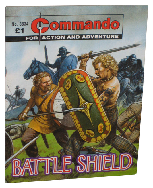 Command For Action And Adventure Battle Shield Paperback Book #3834