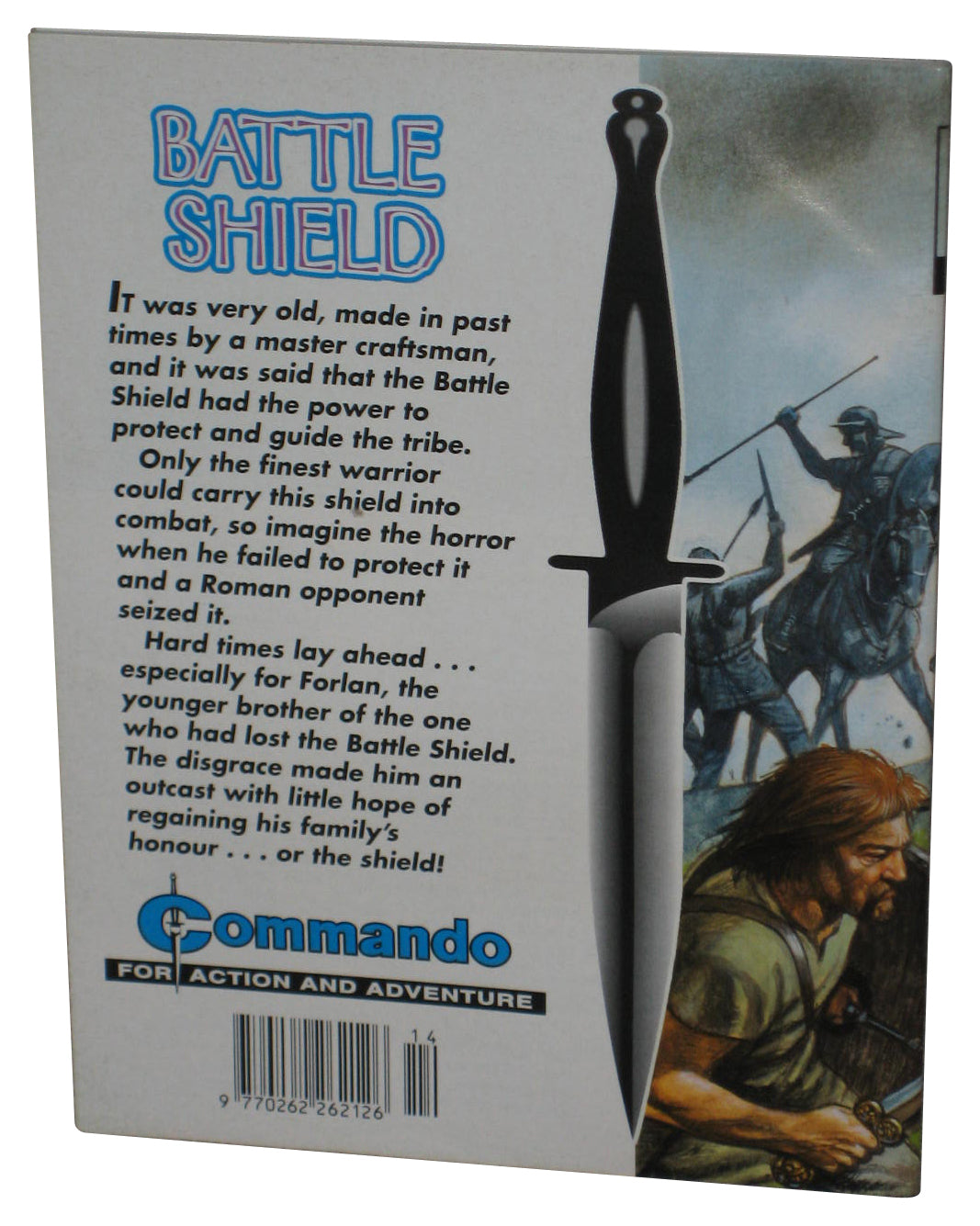 Command For Action And Adventure Battle Shield Paperback Book #3834