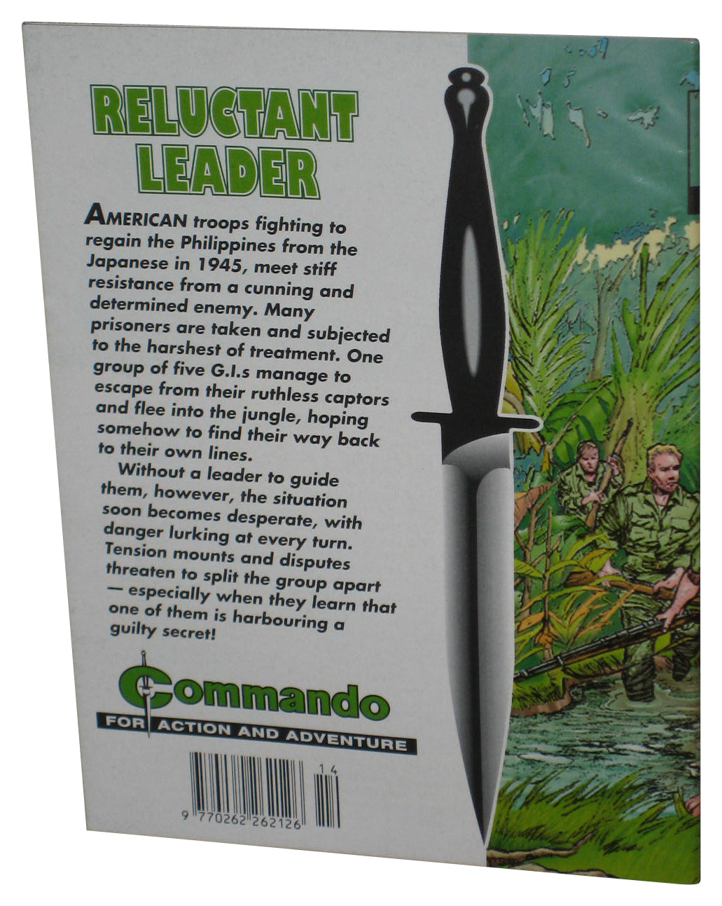 Command For Action And Adventure Reluctant Leader Paperback Book #3831