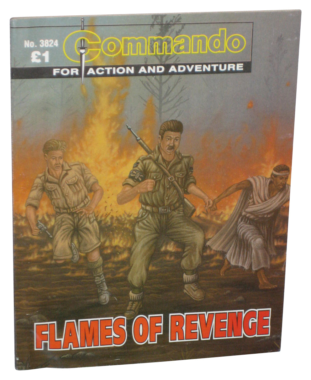 Command For Action And Adventure Flames of Revenge Paperback Book #3834