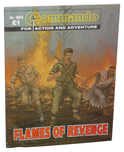 Command For Action And Adventure Flames of Revenge Paperback Book #3834