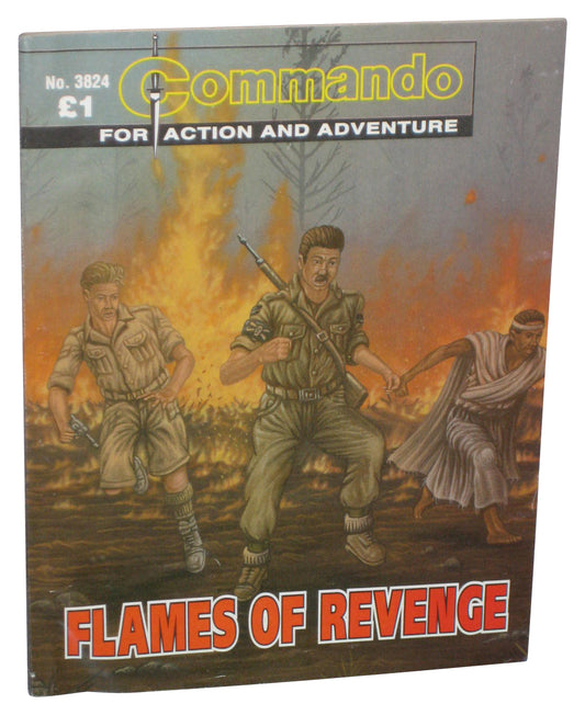 Command For Action And Adventure Flames of Revenge Paperback Book #3834
