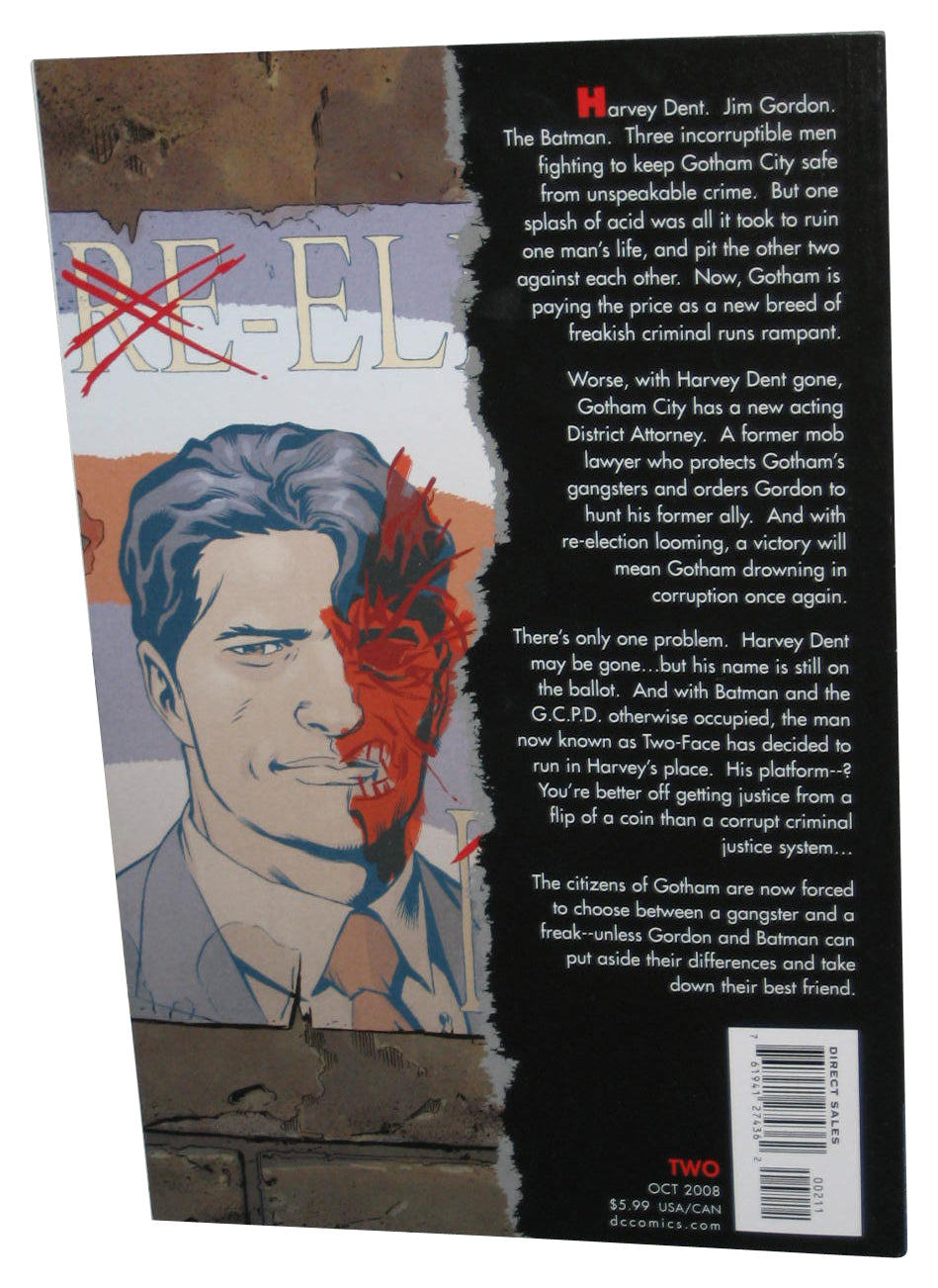 DC Comics Two-Face Year One Vol. 2 (2008) Paperback Book
