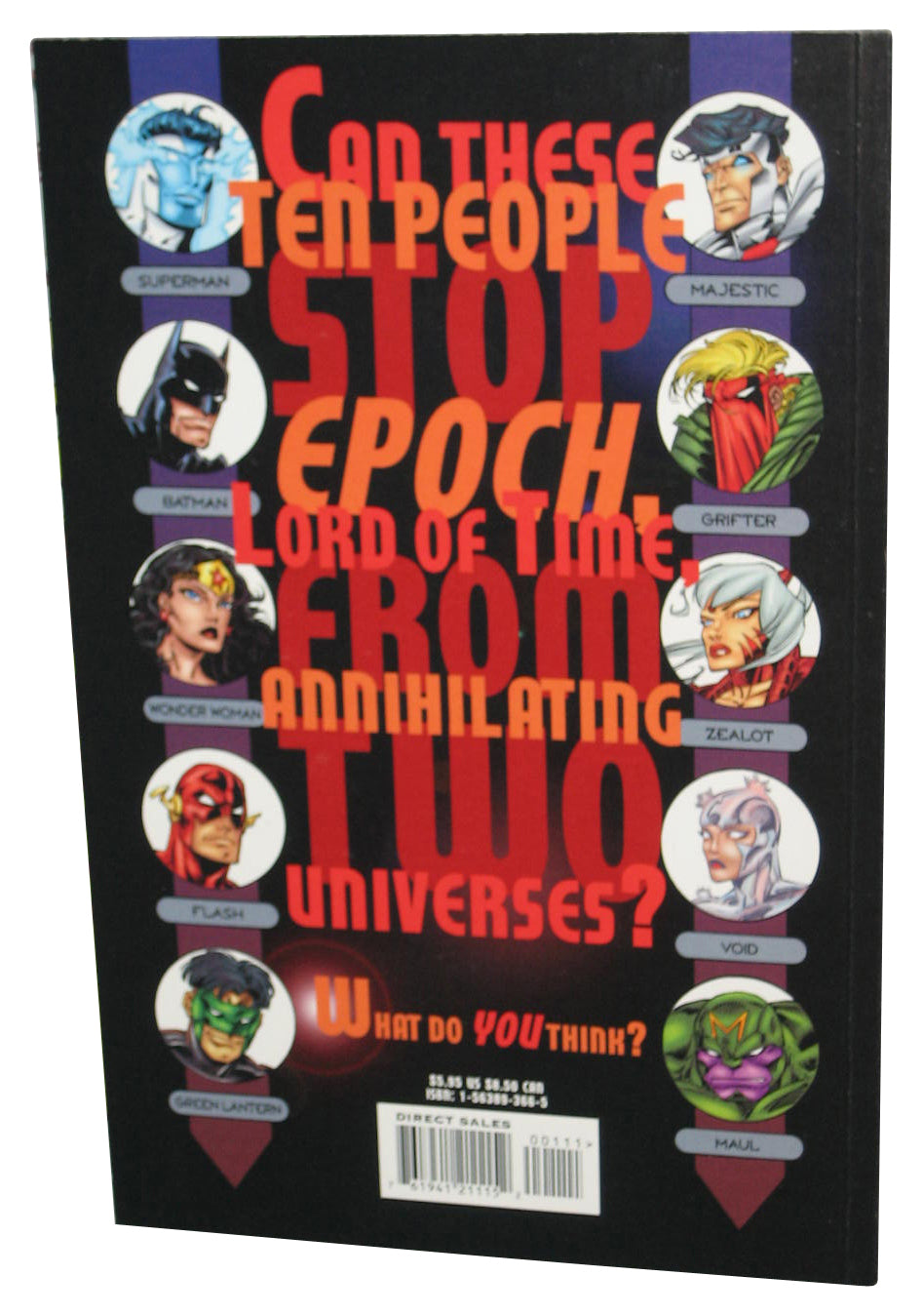 DC Comics JLA Justice League Wildcats (1997) Image Comics Paperback Book