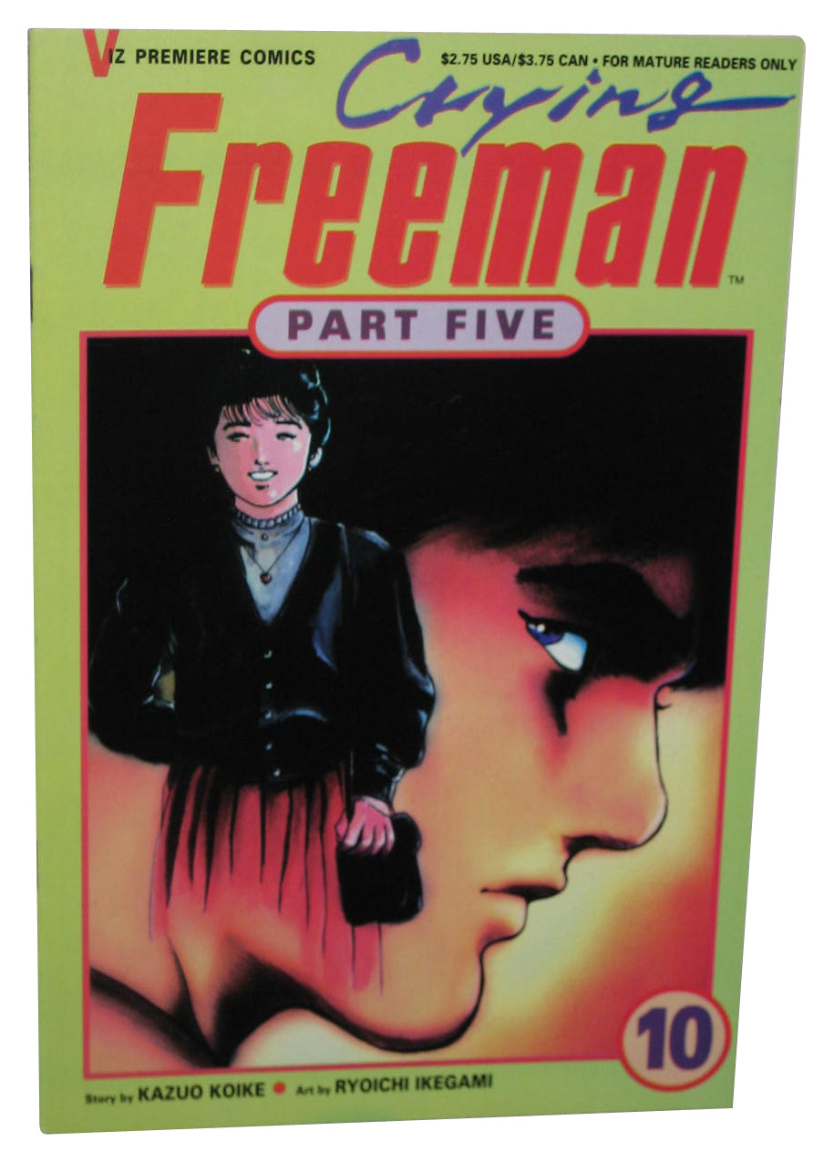Crying Freeman Part Five Viz Premiere Comics (1993) Anime Comic Book No. 10