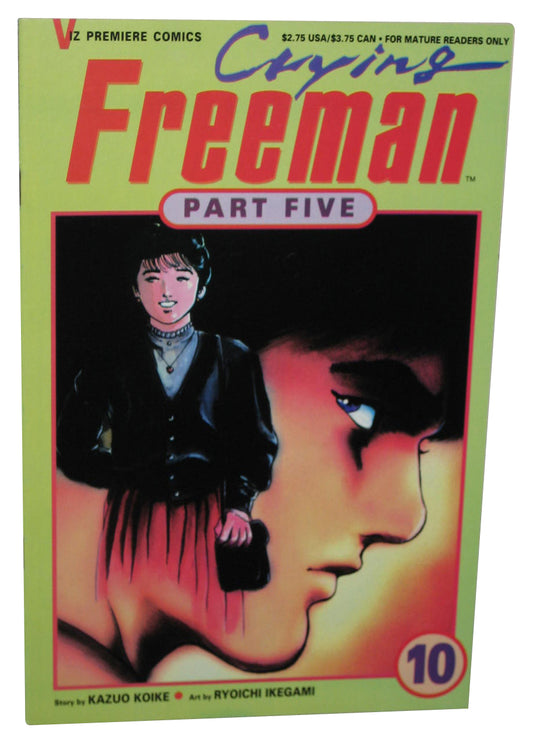 Crying Freeman Part Five Viz Premiere Comics (1993) Anime Comic Book No. 10