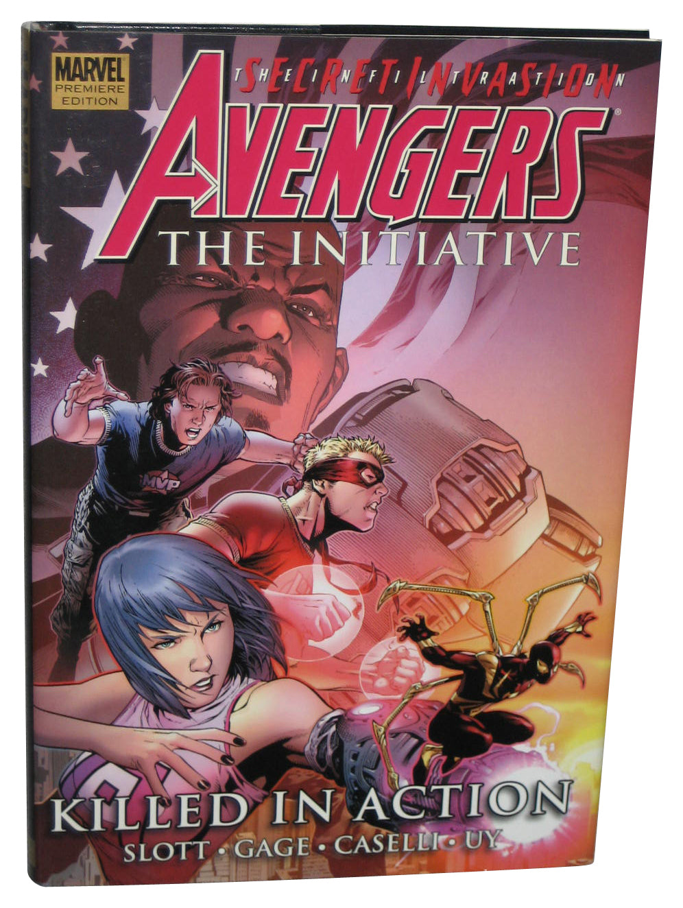 Marvel Avengers The Initiative 2 Killed In Action (2008) Hardcover Book