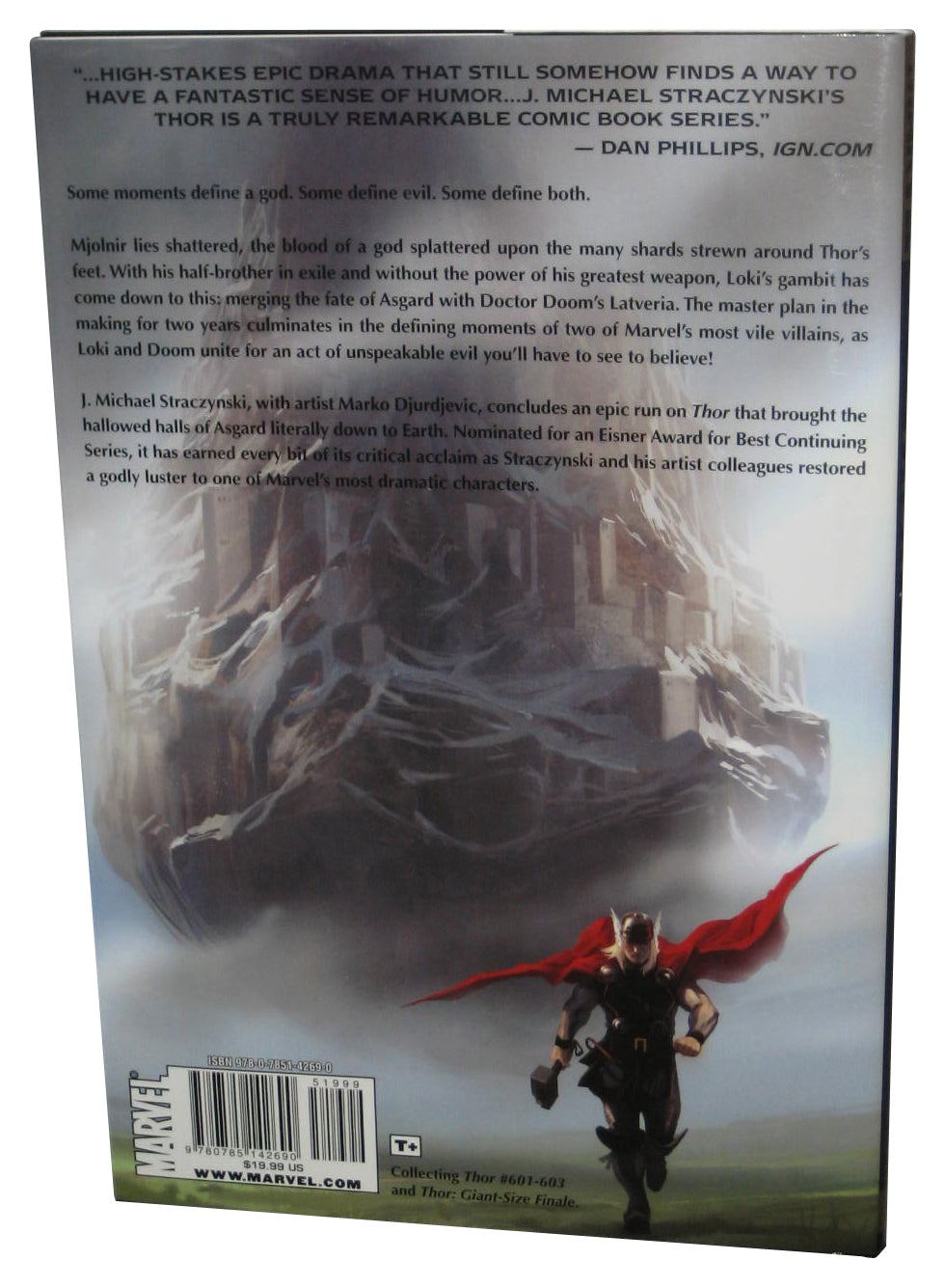 Marvel Comics Thor Vol. 3 (2010) Hardcover Book