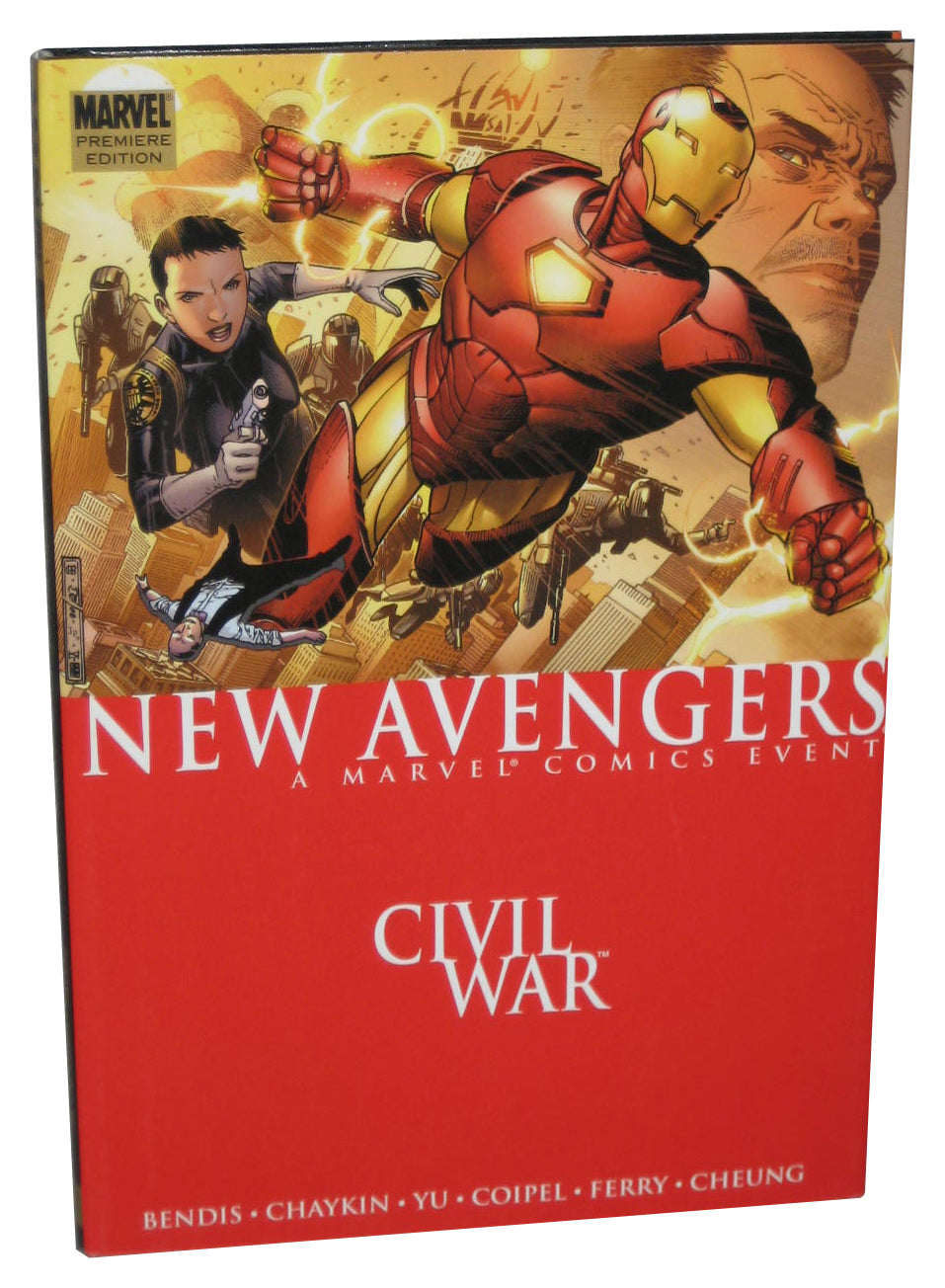 Marvel Comics New Avengers Vol. 5 Civil War (2007) Hardcover Book