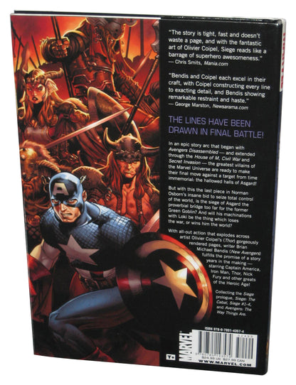 Marvel Comics Siege The Cabal (2010) Hardcover Book - (Finch and Keith Variant Cover)