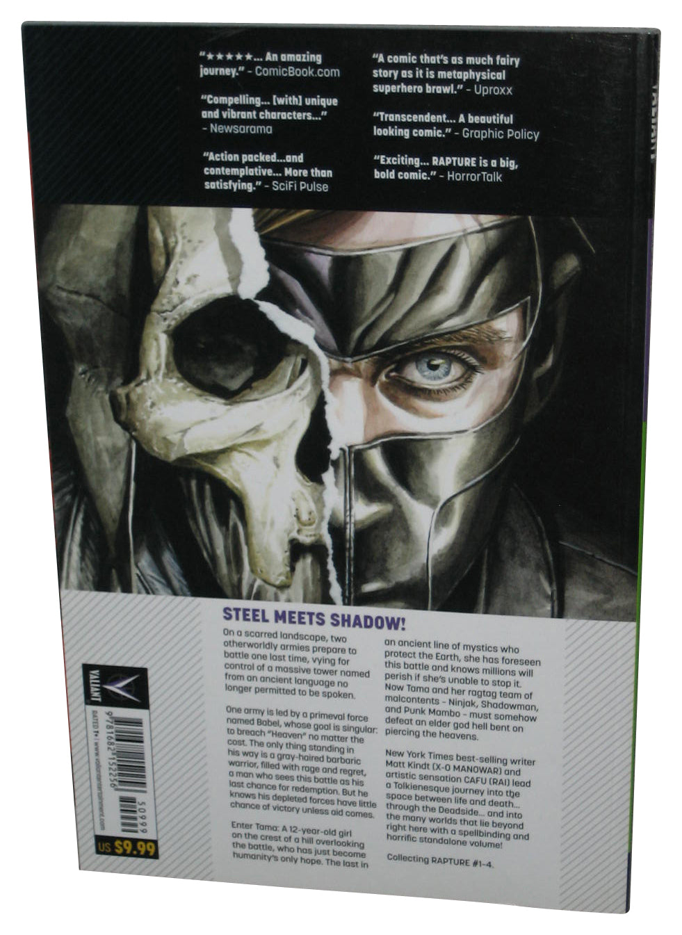 Ninjak Shadowman Rapture (2017) Valiant Paperback Book