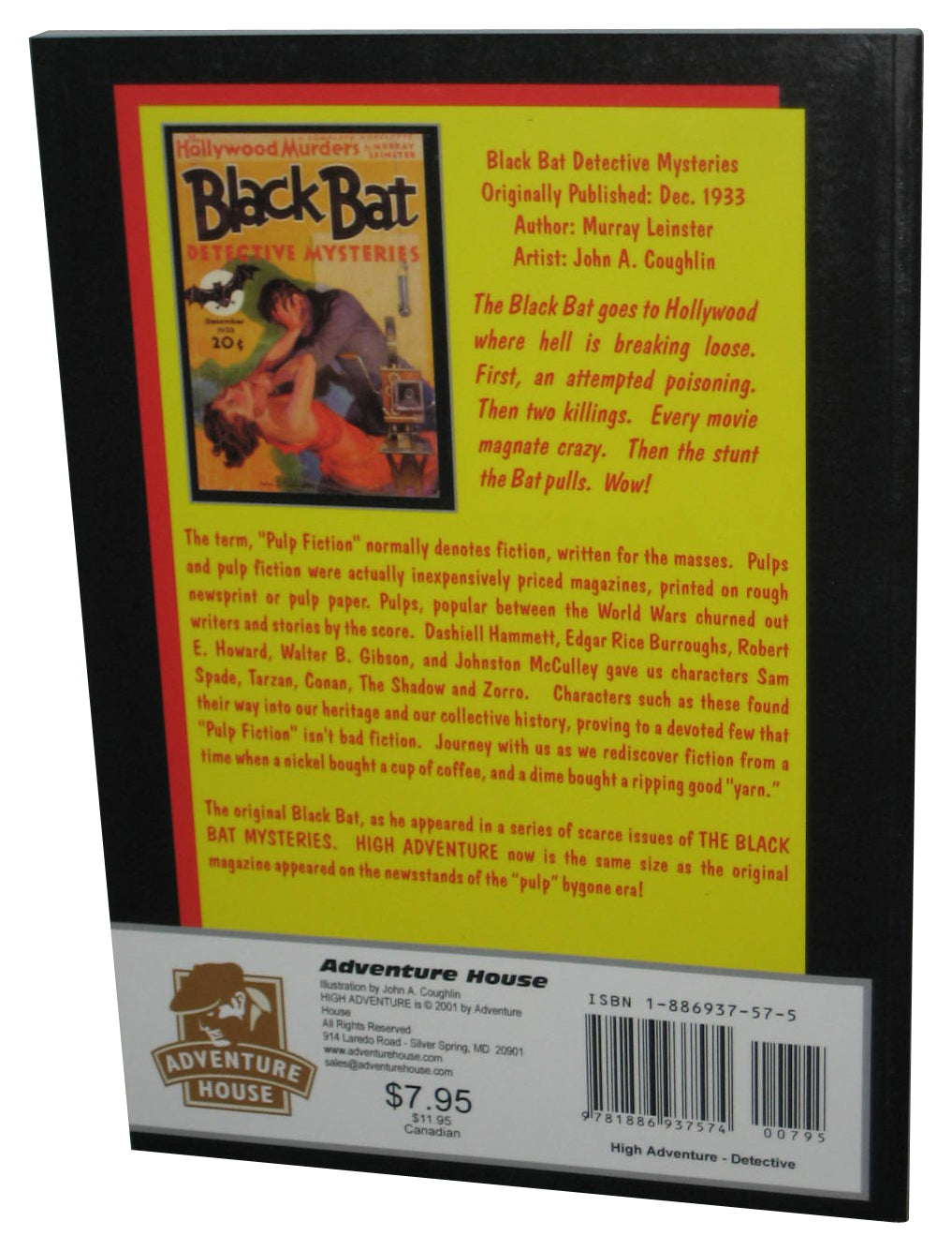 High Adventure Black Bat Detective Mysteries (2002) Paperback Book