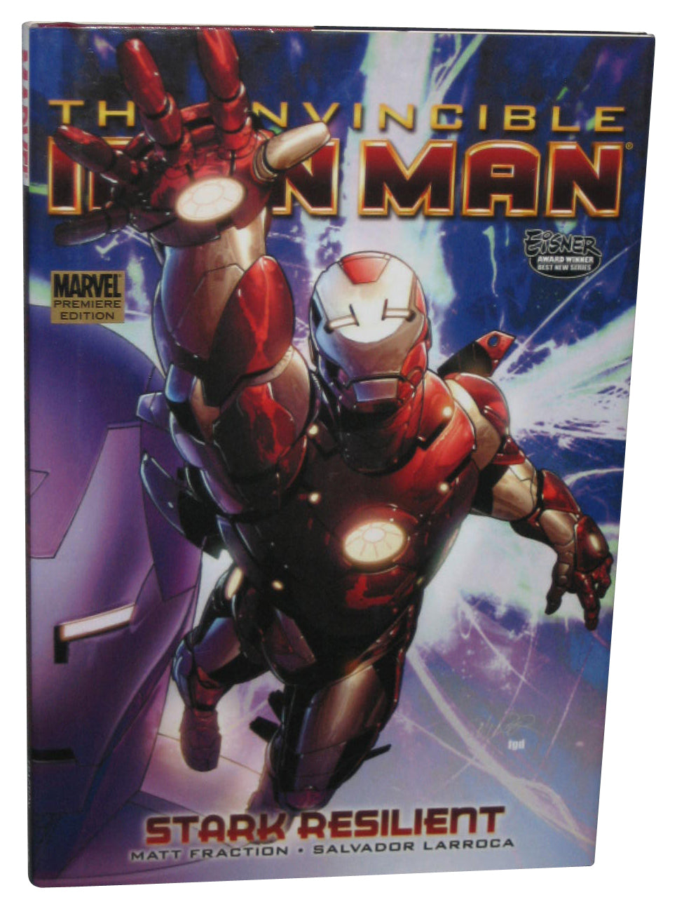 Marvel Comics Invincible Iron Man Vol. 5 Stark Resilient (2010) Hardcover Book